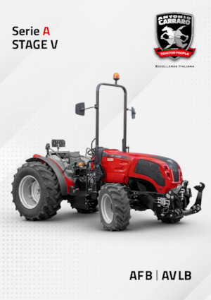 Traktory z napędem 4WD Carraro AF 2.105 B