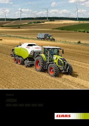 Traktory z napędem 4WD Claas Axion 840