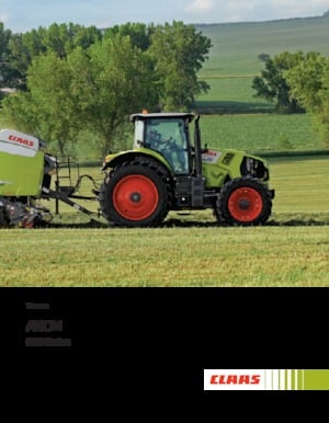Traktory z napędem 4WD Claas Axion 860 