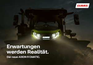 Traktory z napędem 4WD Claas Axion 9.390 Cmatic 