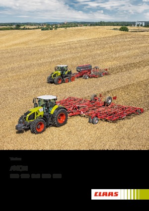 Traktory z napędem 4WD Claas Axion 930 Terra Trac