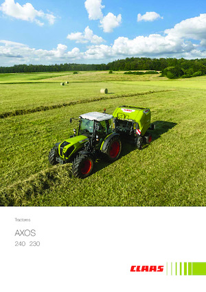 Traktory z napędem 4WD Claas Axos 240  