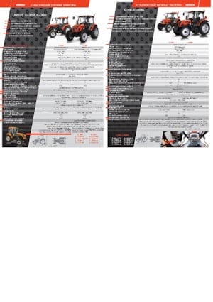 Traktory z napędem 4WD Ursus C-3110