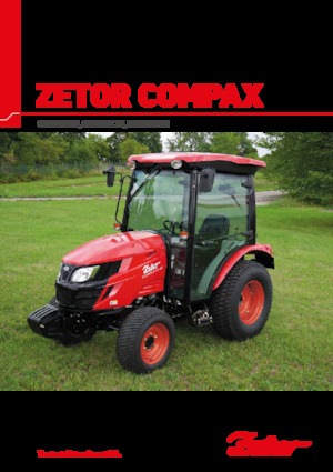 Traktory z napędem 4WD Zetor Compax CL 25 NC