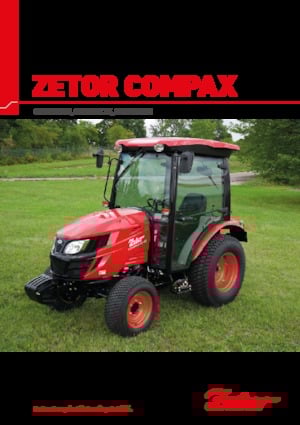 Traktory z napędem 4WD Zetor Compax CL 25 NC