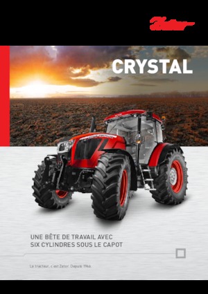 Traktory z napędem 4WD Zetor Crystal 160