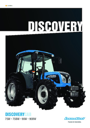 Traktory z napędem 4WD Landini Discovery Cab 90W