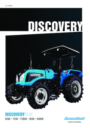 Traktory z napędem 4WD Landini Discovery Plat 90BW