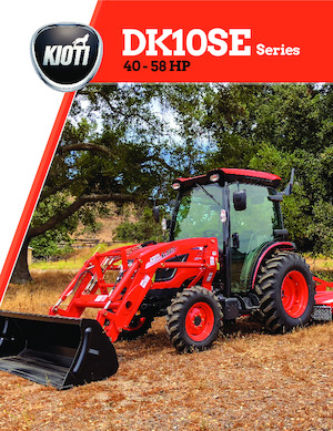 Traktory z napędem 4WD Kioti DK6010SE HST 