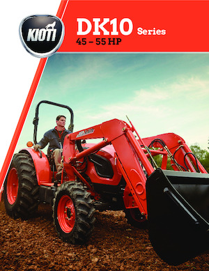 Traktory z napędem 4WD Kioti DK5010 