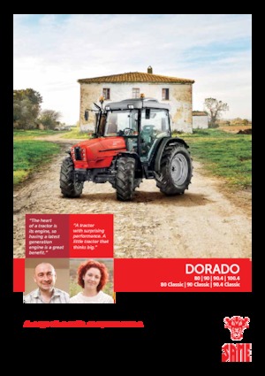 Traktory z napędem 4WD SAME Dorado 80 Classic 