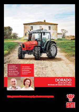 Traktory z napędem 4WD SAME Dorado 80 Classic 
