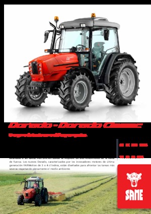 Traktory z napędem 4WD SAME Dorado 90.4