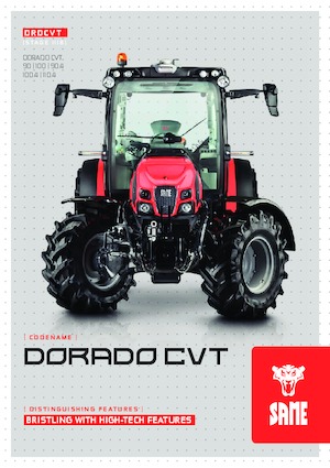 Traktory z napędem 4WD SAME Dorado CVT 100.4 
