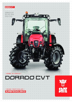 Traktory z napędem 4WD SAME Dorado CVT 100.4 