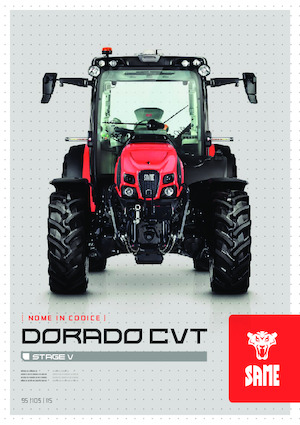 Traktory z napędem 4WD SAME Dorado CVT 95 
