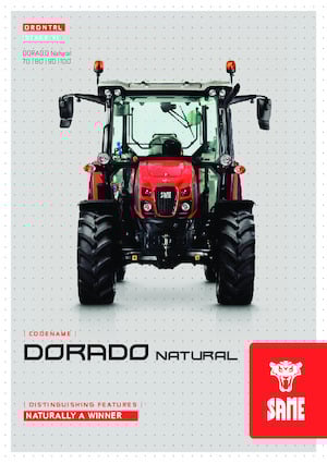 Traktory z napędem 4WD SAME Dorado 100 Natural 