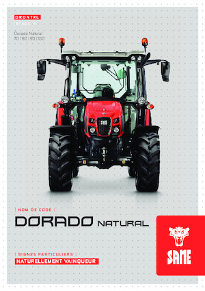 Traktory z napędem 4WD SAME Dorado 100 Natural 