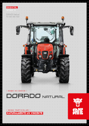 Traktory z napędem 4WD SAME Dorado 100 Natural 