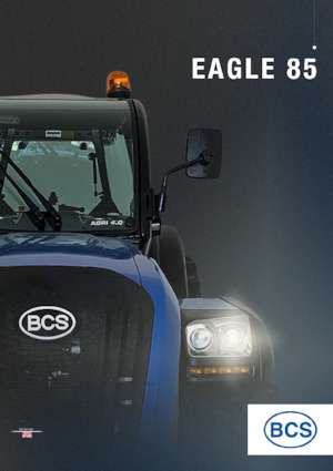 Traktory z napędem 4WD BCS Eagle 85 SDT