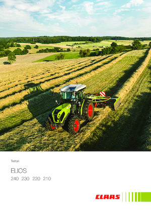 Traktory z napędem 4WD Claas Elios 210 Basic 