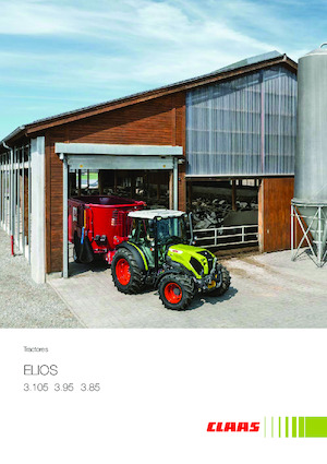 Traktory z napędem 4WD Claas Elios 3.85 Trend