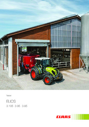 Traktory z napędem 4WD Claas Elios 3.85 Trend