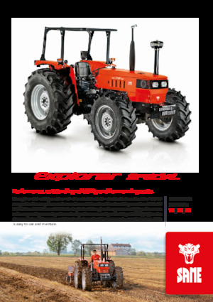 Traktory z napędem 4WD SAME Explorer Special 75