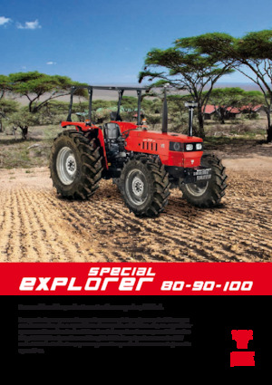 Traktory z napędem 4WD SAME Explorer Special 90