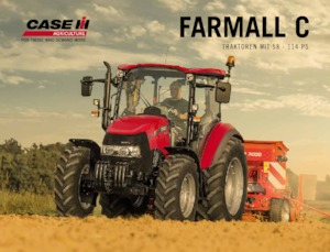Traktory z napędem 4WD Case IH Farmall 115 C