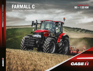Traktory z napędem 4WD Case IH Farmall 100 C