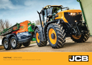 Traktory z napędem 4WD JCB Fastrac 8330