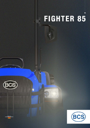 Traktory z napędem 4WD BCS Fighter 85 RS SDT