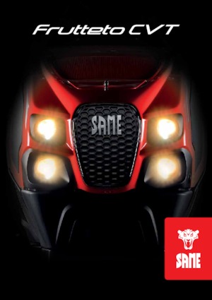 Traktory z napędem 4WD SAME Frutteto CVT S 115 