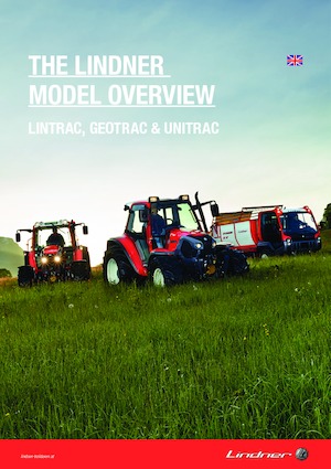 Traktory z napędem 4WD Lindner Geotrac 104 ep