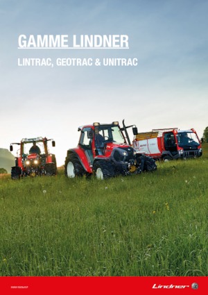 Traktory z napędem 4WD Lindner Geotrac 104 ep