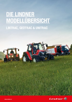 Traktory z napędem 4WD Lindner Geotrac 64 ep