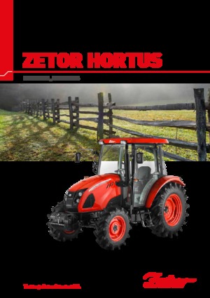 Traktory z napędem 4WD Zetor Hortus HS 65