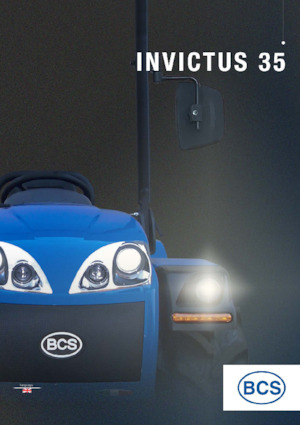 Traktory z napędem 4WD BCS Invictus 35 RS 