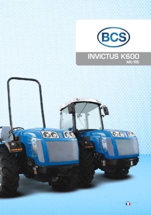 Traktory z napędem 4WD BCS Invictus K600 AR