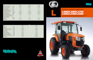 Traktory z napędem 4WD Kubota L6060HSTC