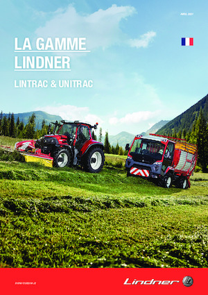Traktory z napędem 4WD Lindner Lintrac 100