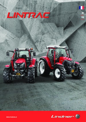 Traktory z napędem 4WD Lindner Lintrac 90