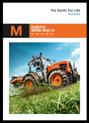 Traktory z napędem 4WD Kubota M 125 GX III