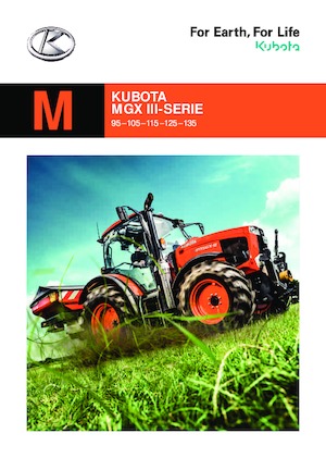 Traktory z napędem 4WD Kubota M 125 GX III