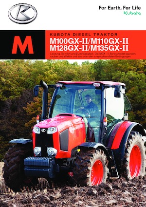 Traktory z napędem 4WD Kubota M 128 GX-II