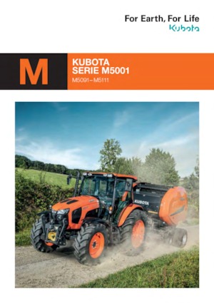 Traktory z napędem 4WD Kubota M5091