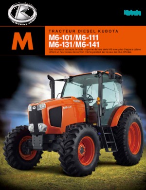 Traktory z napędem 4WD Kubota M 6-141
