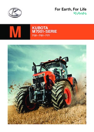 Traktory z napędem 4WD Kubota M7131