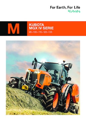 Traktory z napędem 4WD Kubota M125GX-IV